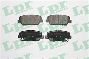 Bromsbeläggsats, Bakaxel, HYUNDAI EQUUS / CENTENNIAL, GENESIS, GRAND SANTA FÉ, SANTA FÉ II, KIA SORENTO II, 48413380B0, 582022PA70, 5830