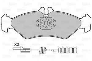 Bromsbeläggsats, Bakaxel, MERCEDES-BENZ,VW, 0024205620, 0024206920, 24205620, 24206920, 2D0698451A, 2D0698451C, 2D0698451D