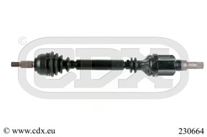 Drivaxel, framaxel vänster, RENAULT GRAND SCÉNIC II, MEGANE II, MEGANE Kombi II, MEGANE Sedan II, SCÉNIC II, 7711497229, 8200330413