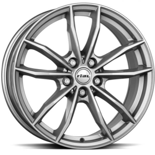 Rial X12x Metal Grey 9/19 5/112 ET38 B66.5