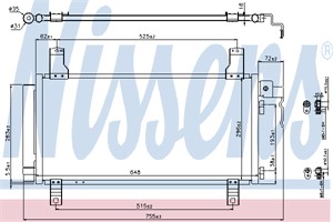 Kondensor, klimatanläggning, MAZDA 6 Hatchback, 6 Sedan, 6 Station Wagon, GJ6A61480, GJ6A61480A, GJ6A-61-480B, GJ6A61480C, GJYA-61-48Z,