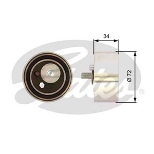 Spännrulle, kamrem, AUDI,SKODA,VW, 059109243D, 059109243J