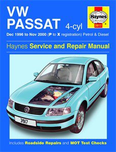 Haynes Reparationshandbok, VW Passat 4-cyl Petrol & Diesel, Universal