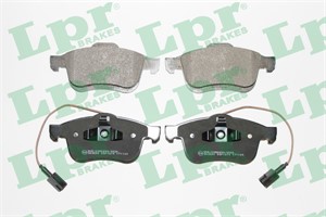 Bromsbeläggsats, Framaxel, FIAT,LANCIA,OPEL,VAUXHALL, 1605164, 1605182, 1605293, 77364929, 77365311, 77365796, 95511378, 95518219, 95525