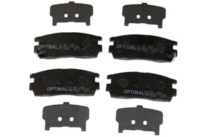 Bromsbeläggsats, Bakaxel, CHEVROLET CAPTIVA, OPEL ANTARA A, VAUXHALL ANTARA A, 1605123, 96626076