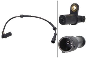 ABS-givare, Sensor, hjulvarvtal, Bakaxel vänster, RENAULT TWINGO I, TWINGO Skåp/halvkombi I, 77 00 425 824