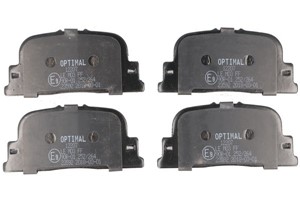 Bromsbeläggsats, Bakaxel, LEXUS ES, TOYOTA CALDINA Kombi, CAMRY, PRIUS Liftback, SOLARA Coupé, 0446632030, 0446632040
