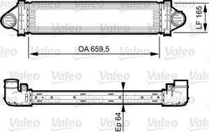 Intercooler, FORD FOCUS II, LAND ROVER FREELANDER 2, RANGE ROVER EVOQUE, VOLVO S80 II, V40 Halvkombi, V70 III, XC70 II, 1674066, 3133847