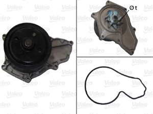 Vattenpump, HONDA ACCORD VII, ACCORD Tourer VII, CIVIC IX, CIVIC Hatchback VIII, CR-V II, CR-V III, FR-V, 19200RBDE01, 19200-RBD-E01, 19