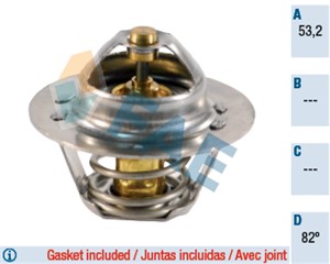 Termostat, kylvätska, CITROËN,PEUGEOT,RENAULT,TALBOT,VOLVO, 1337.30, 1338.37, 1338.83, 3343567, 77 01 348 372, 79.100.111.01, 79.100.143
