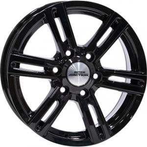 Inter Action Kargin 6 Gloss Black 8x18 6/130 ET53 B84.1
