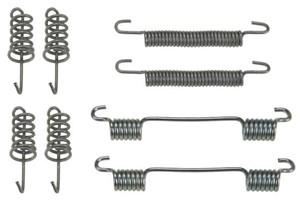 Tillbehörssats, bromsbackar, parkeringsbroms, Bakaxel, MERCEDES-BENZ,VW, 608 077 500