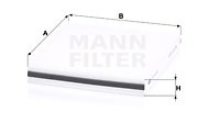 Kupefilter, INFINITI FX, G Coupé, G Sedan, NISSAN MURANO I, MURANO II, MURANO III, SENTRA V, TEANA I, X-TRAIL, SUBARU FORESTER, 27277-4M