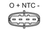 Sensor, insugstryck, Insugsgrenrör, ABARTH,ALFA ROMEO,FIAT,FORD, 1 852 633, 1 871 255, 31355973, 31405340, 31432308, 32208434, 73503657,