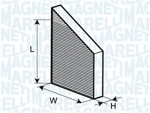 Kupefilter, MERCEDES-BENZ, 2038300118, A2038300118