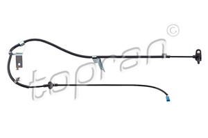 ABS-givare, Sensor, hjulvarvtal, Bakaxel vänster, OPEL AGILA, VAUXHALL AGILA Mk II, 47 09 221, 93194061