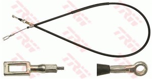Vajer, parkeringsbroms, Bak, Fram, CITROËN,FIAT,PEUGEOT, 4359202, 4745 52, ZF 043 592 02, ZF4359202