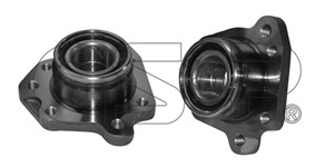 Hjullagersats, Bakaxel höger, HONDA CR-V I, 42200S10018, 42201S10018RH
