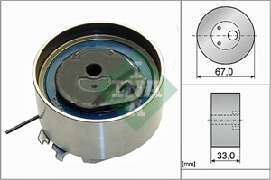 Spännrulle, kamrem, CHRYSLER,DODGE,JEEP, 04781570AB, K04781570AB