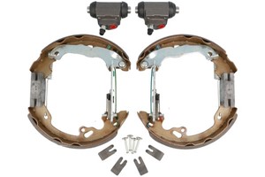 Bromsbackar, sats, Bakaxel, FORD FOCUS I, FOCUS Sedan I, FOCUS Turnier I, 1075549, 1126158, 98AB2200BD, 98AB2200BE
