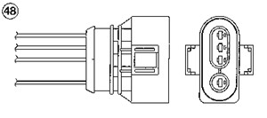 Lambdasond, Fram, AUDI,FORD,SEAT,VW, 021 906 265 AD, 021 906 265 AF, 021 906 265 AK, 021 906 265 AR, 021 906 265 K, 021 906 265 T, 030 9
