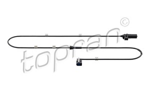 ABS-givare, Sensor, hjulvarvtal, Bakaxel vänster, FORD TRANSIT Flak/chassi, 1C152B372BB, 4 041 999, 4 537 235