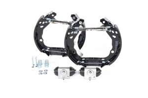 Bromsbackar, sats, Bakaxel, CITROËN,OPEL,PEUGEOT, 16 071 390 80, 16 639 396 80