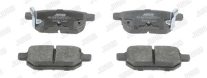 Bromsbeläggsats, Bakaxel, ASTON MARTIN,SUBARU,TOYOTA, 0446612130, 0446612140, 0446612150, 0446647101, 0446652070, 0446652120, 0446652121