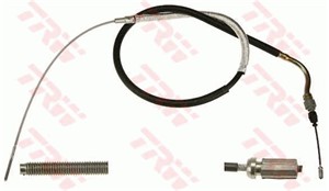 Vajer, parkeringsbroms, Bak, Höger, Vänster, SEAT CORDOBA, CORDOBA Vario, IBIZA II, 6K0 609 721 A, 6K0 609 721 B