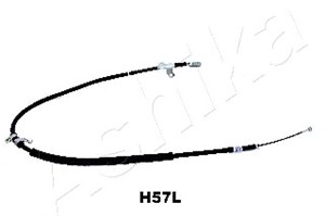 Vajer, parkeringsbroms, Vänster bak, HYUNDAI H100 Buss, H100 Flak/chassi, H100 Skåp, 5991244301
