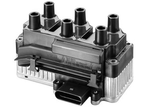 Tändspole, SEAT LEON, VW BORA I, BORA Variant, GOLF IV, GOLF Variant IV, NEW BEETLE, 021 905 106 B, 021 905 106 C