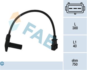 Impulsgivare, vevaxel, FIAT,IVECO,OPEL,RENAULT, 4500145, 77 00 306 256, 7721274, 7752253, 9160445