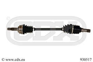 Drivaxel, framaxel vänster, CITROËN C1, PEUGEOT 107, TOYOTA AYGO, 3272JY
