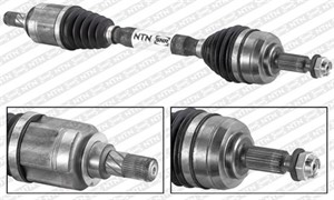 Drivaxel, framaxel vänster, RENAULT CAPTUR I, 391010433R