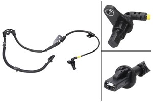ABS-givare, Sensor, hjulvarvtal, framaxel vänster, HYUNDAI TUCSON, 95670-2E300